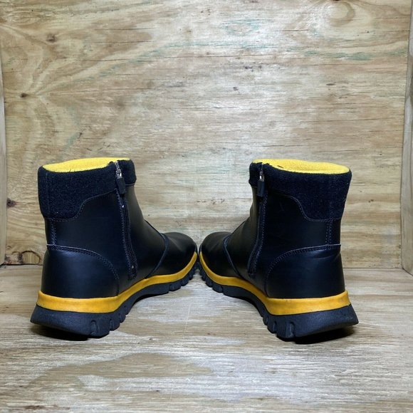 Nike WaterShield Waterproof Boots Womens Size 7.5 Black Yellow 314699-071 - Picture 5 of 12